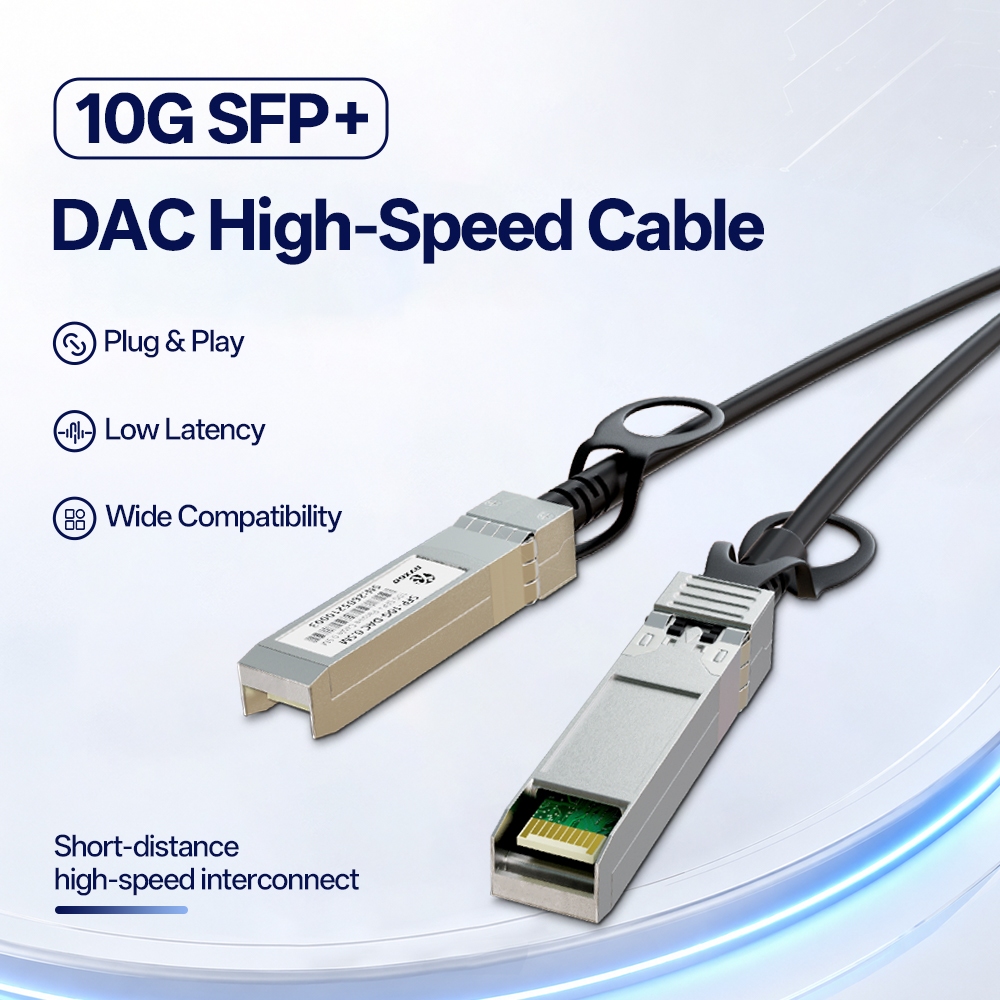 BYXGD 10G SFP+ ถึง SFP+ สาย DAC Passive Direct ติดสายทองแดง 0.5M‐7M สําหรับ TP-link, D-Link, Netgear