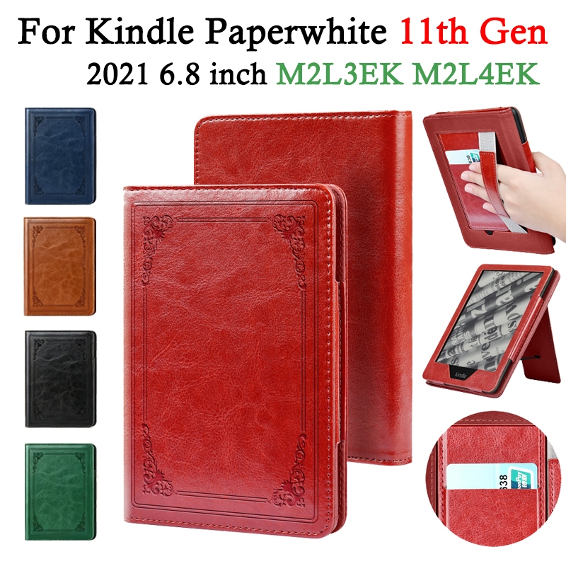 สําหรับ Kindle Paperwhite 11th Gen 6.8 2021 M2L3EK M2L4EK Retro Handheld Signature Edition กรณี