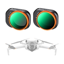 K&F 2-Pack VND2-32 + VND32-512 Filter สําหรับ DJI Mini 4 Pro 28 ชั้น
