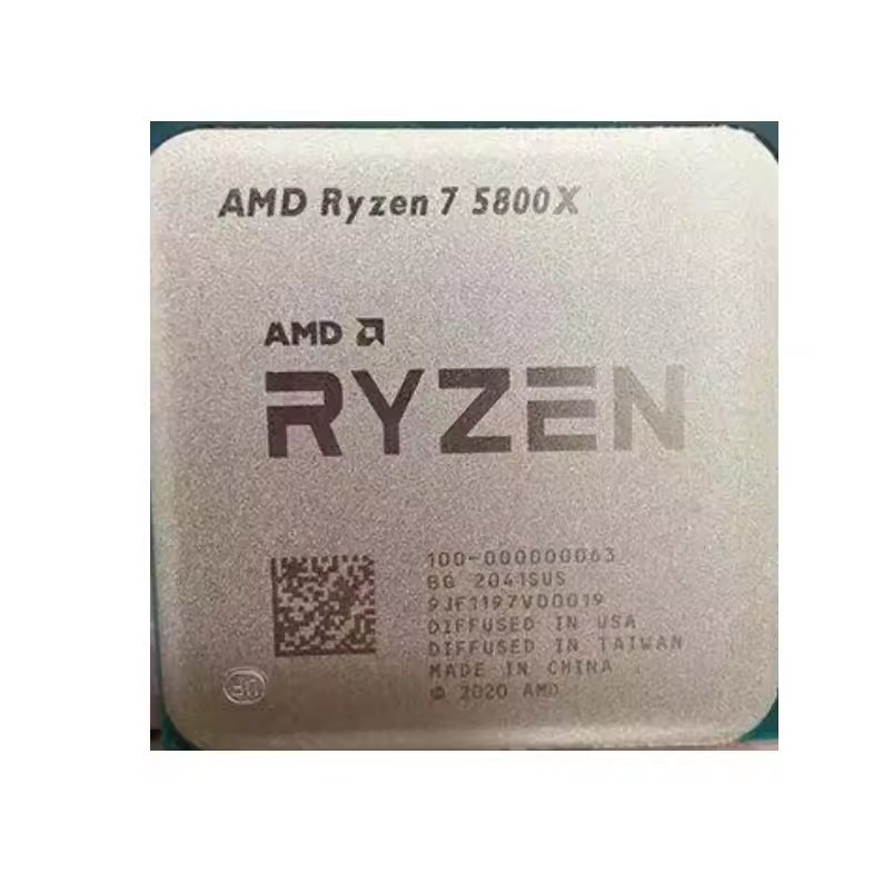 Openbox Ryzen 7 5800X R7 5800X 3.8 GHz แปดแกน 16 ด้าย CPU โปรเซสเซอร์ 7NM L3 = 32M 100-000000063 ซ็อ