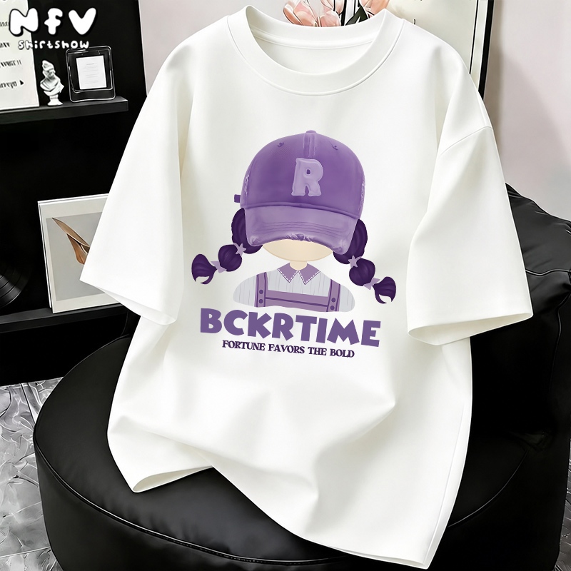 NFV ใหม่ล่าสุด ลายสกรีนเท่ๆ ลวดลายแมว เสื้อสเวตเตอร์คอกลมทรงหลวม ใส่สบายไม่รัดตัว ใส่สบาย สไตล์ลำลอง YG2937
