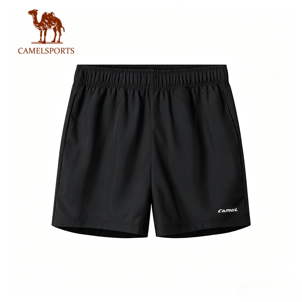CAMEL SPORTS ผู้หญิง ยิม กางเกงขาสั้น วิ่ง แห้งเร็ว ออกกําลังกาย ฟิตเนส กีฬา ระบายอากาศ สบาย ๆ ยืดหยุ่น ชายหาด