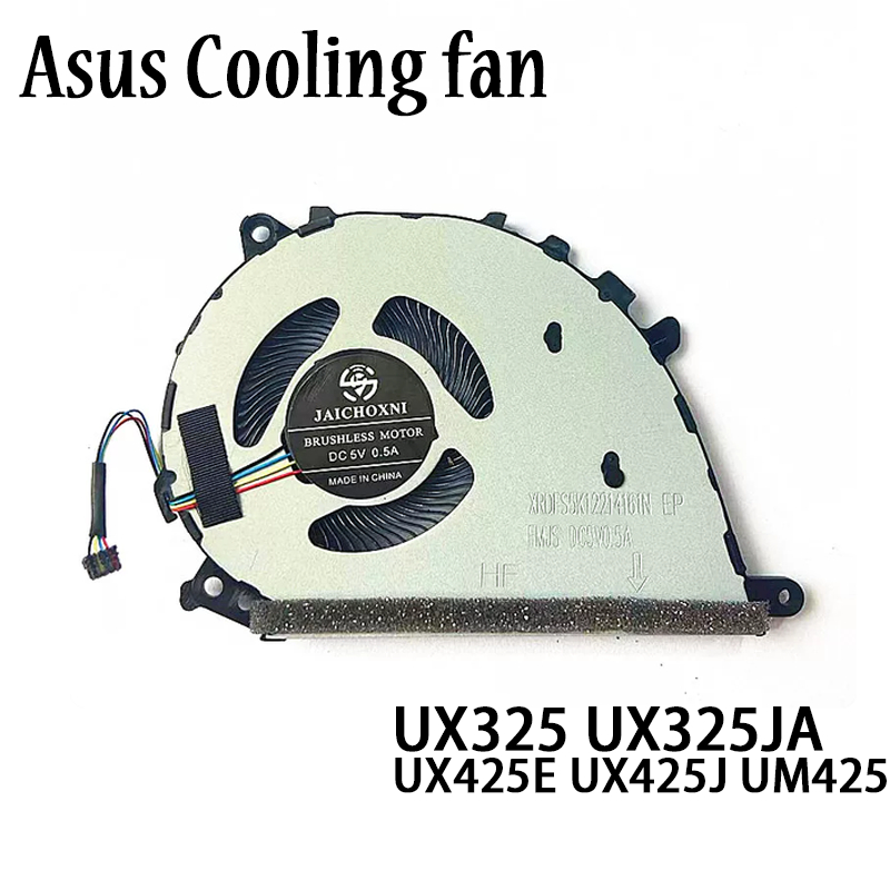 แล็ปท็อปใหม่พัดลมระบายความร้อน CPU สําหรับ ASUS Zenbook 13 UX325 UX325JA 14 UX425E UX425J UM425 UM42