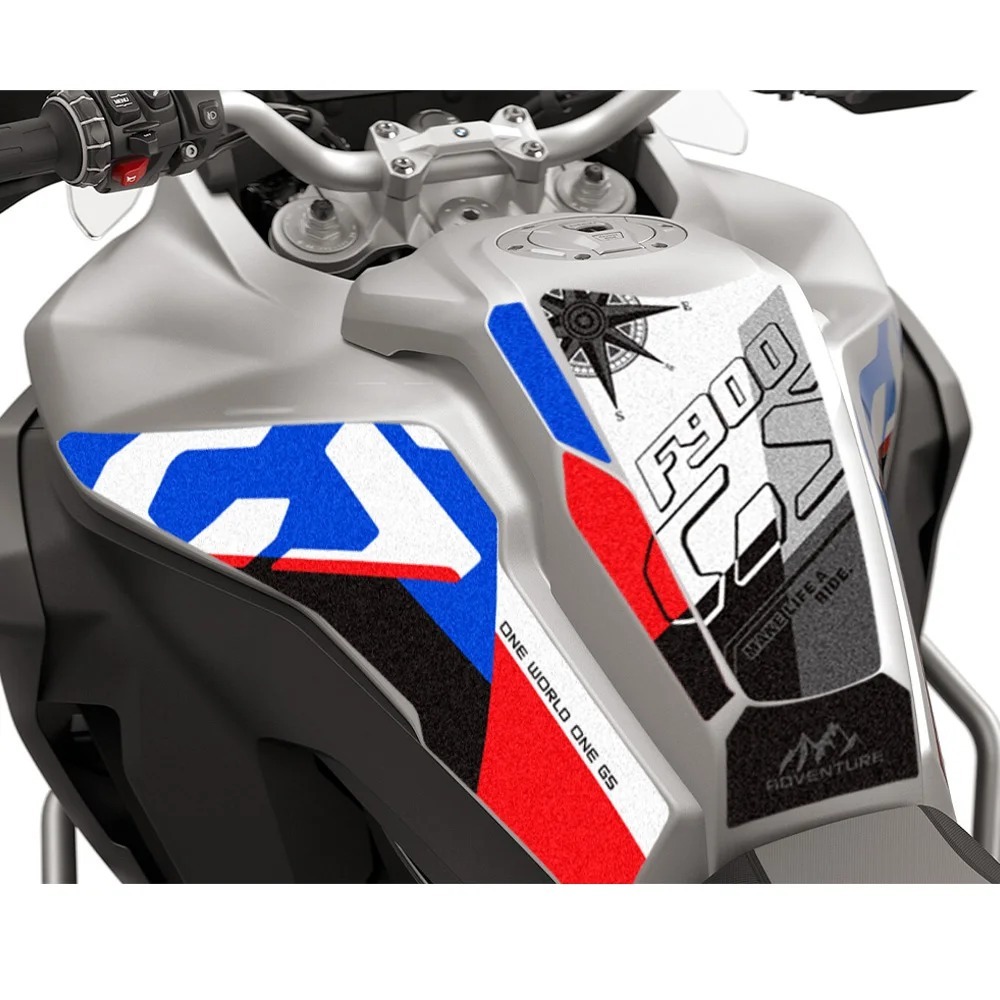 F900GS TankPad Frosted สติกเกอร์สําหรับ F900 GS ผจญภัย F900GSA GSA900 รถจักรยานยนต์ Pad Frosted Prot