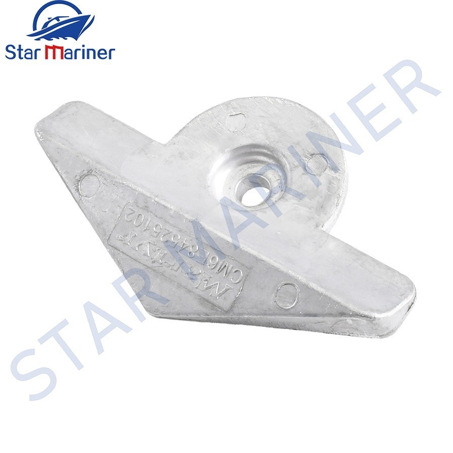 6E8-45251-02 683-45251-00 Anode สําหรับ Yamaha Outboard มอเตอร์ F8A F9.9A F9.9B 9.9D 15D 9.9HP 15HP 