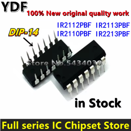 5PCS 100% ใหม่ IR2110PBF DIP14 IR2110 DIP DIP-14 IR2113PBF IR2113 IR2112PBF IR2112 IR2213PBF IR2213