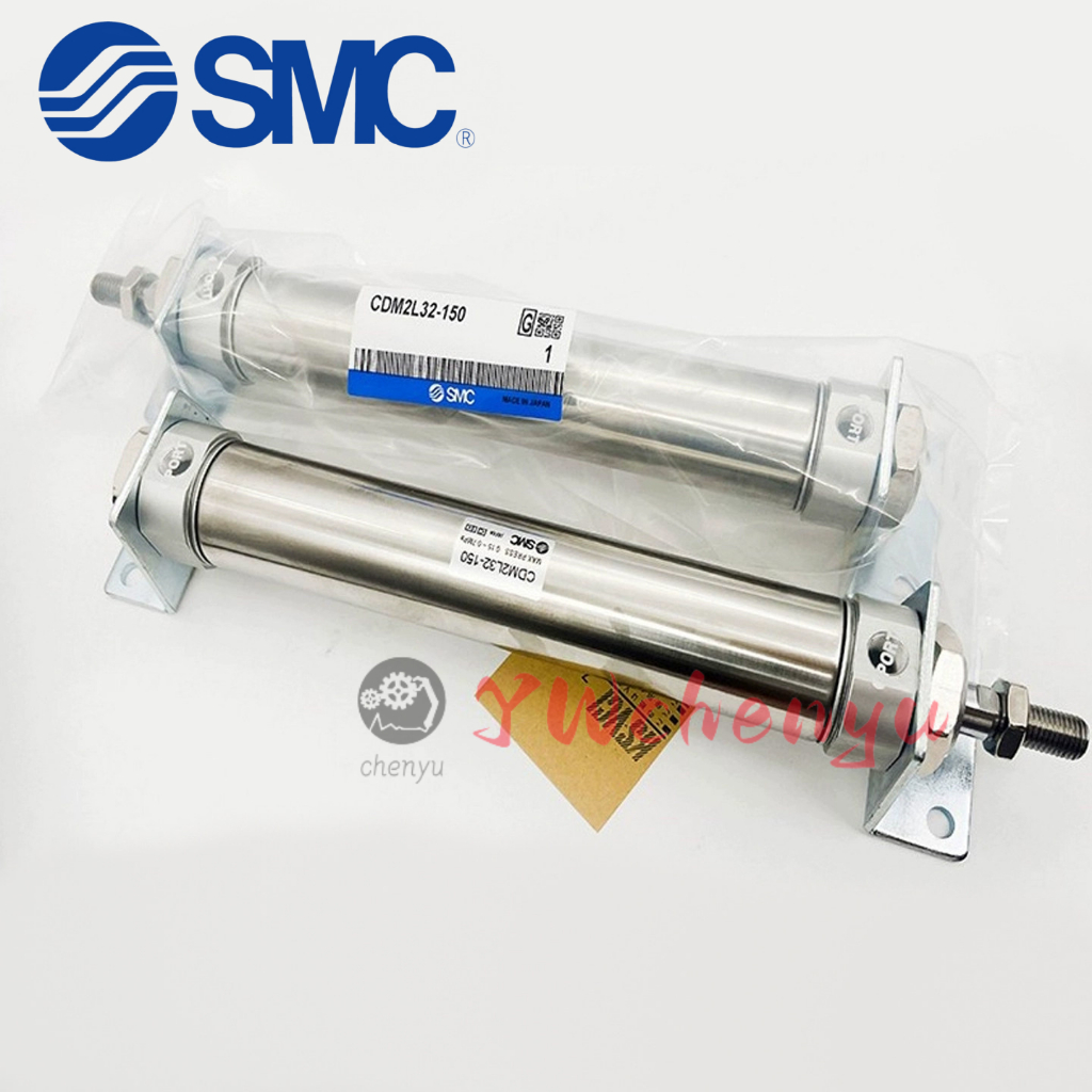 SMC สแตนเลสสตีลมินิกระบอก CM2L CDM2L20 25 32 40-25-50-75-100-125-500Z