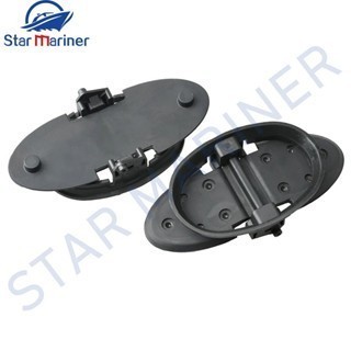 2ชิ้น 807166A3-00 ไอเสีย Flapper ชุดชัตเตอร์น้ํา 14348 สําหรับ Mercruiser 5.0L 5.7L V8 & 4.3L V6 198