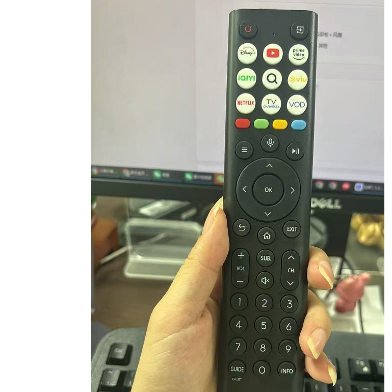 Hisense ERF2038H ERF2O38H สมาร์ททีวีรีโมทคอนโทรลไม่มีควบคุมเสียง EN2O38H EN2038H สําหรับ 50E6Q / 55E