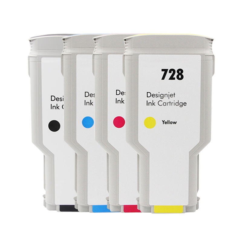728 728XL ตลับหมึกที่รองรับ F9J68A F9J67A F9J66A สําหรับ HP 728 HP728 DesignJet T730 T830 เครื่องพิม