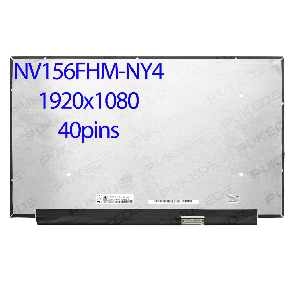 15.6 "นิ้ว144HzจอแสดงผลLCD NV156FHM-NY4 B156HAN09.2 LP156WFG-SPP1 100% SRGB FHD 1920x1080 Edp 40pins