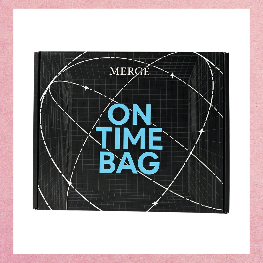 MERGE ชุดกล่องของขวัญ On Time Bag, บรรจุภัณฑ์ระดับพรีเมียมสําหรับผู้หญิงกระเป๋าถือ
