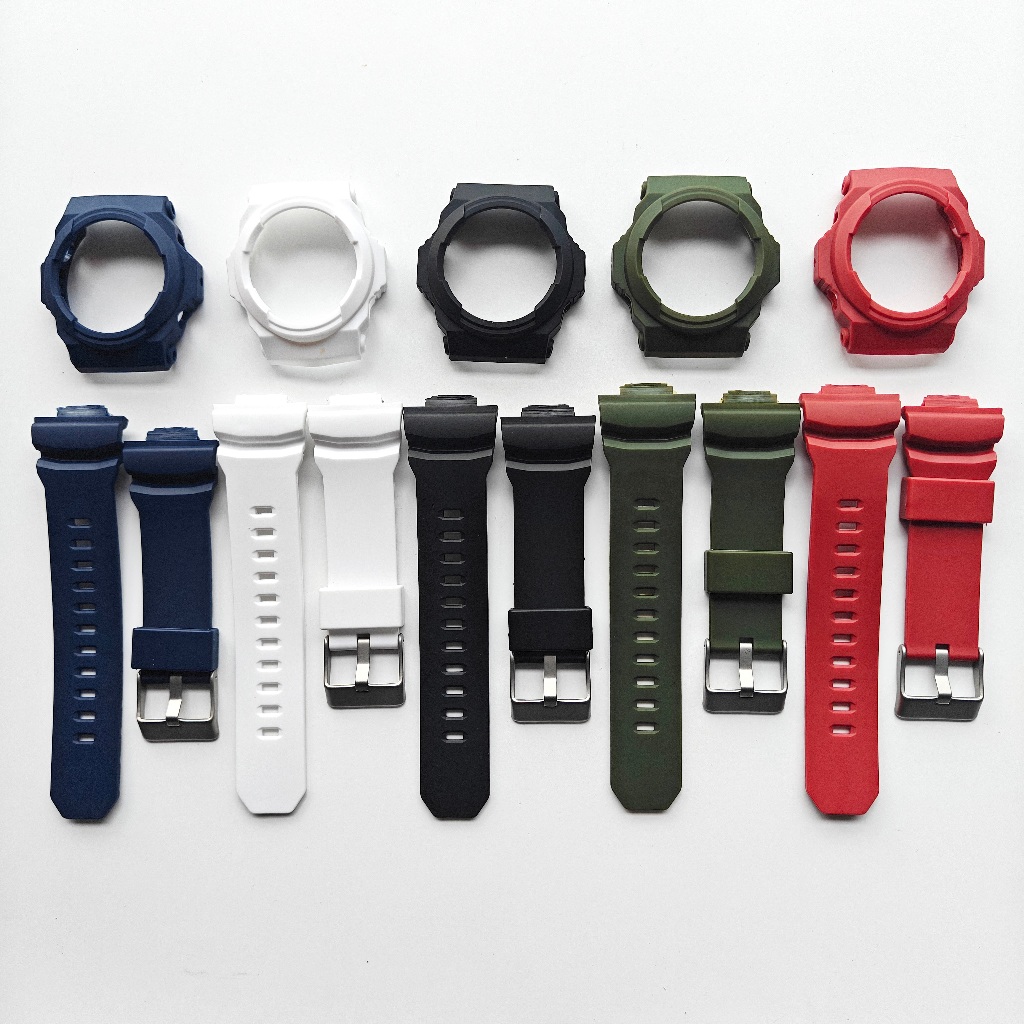 สายนาฬิกายางเปลี่ยน GA-150 GA-300 GA310 GLX-150 สายนาฬิกา Bezel Watchcase