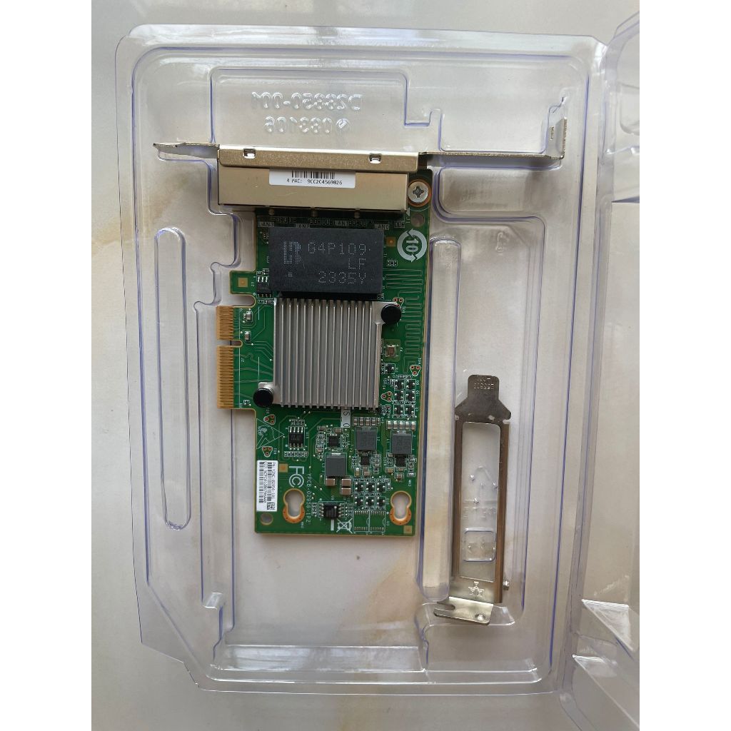 [สต๊อกพร้อม] Intel i350T4V2 รุ่นคลื่นสไตล์เดียวกัน YZNC-02956-101 การ์ดเครือข่าย 1G สี่พอร์ต Intel i