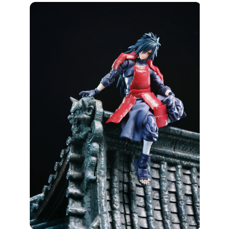 [เฉพาะเสื้อผ้า] NANA Shf Naruto Madara Uchiha Madara เสื้อผ้าฟิกเกอร์พร้อมกระโปรงประกบ