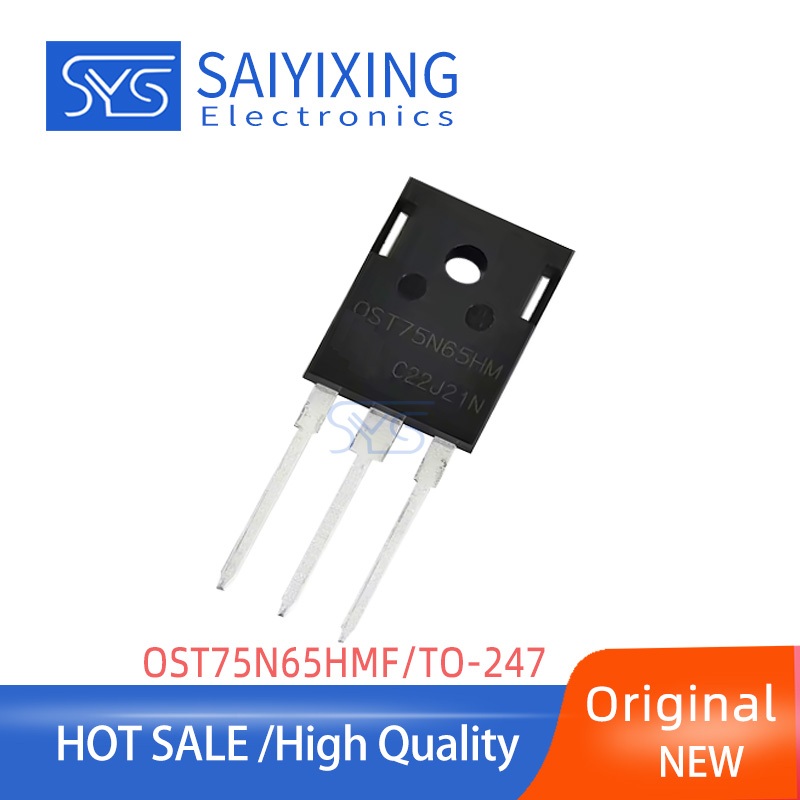 2 ชิ้น OST75N65HM Original OST75N65HMF TO-247 ทรานซิสเตอร์
