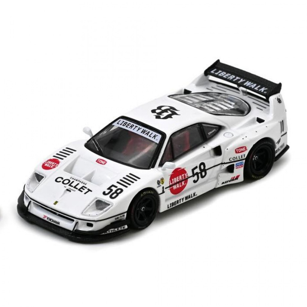 Inno64 IN64-LBWKF40-COLLET 1/64 LBWK F40 COLLET รถโมเดลขนาดDiecast