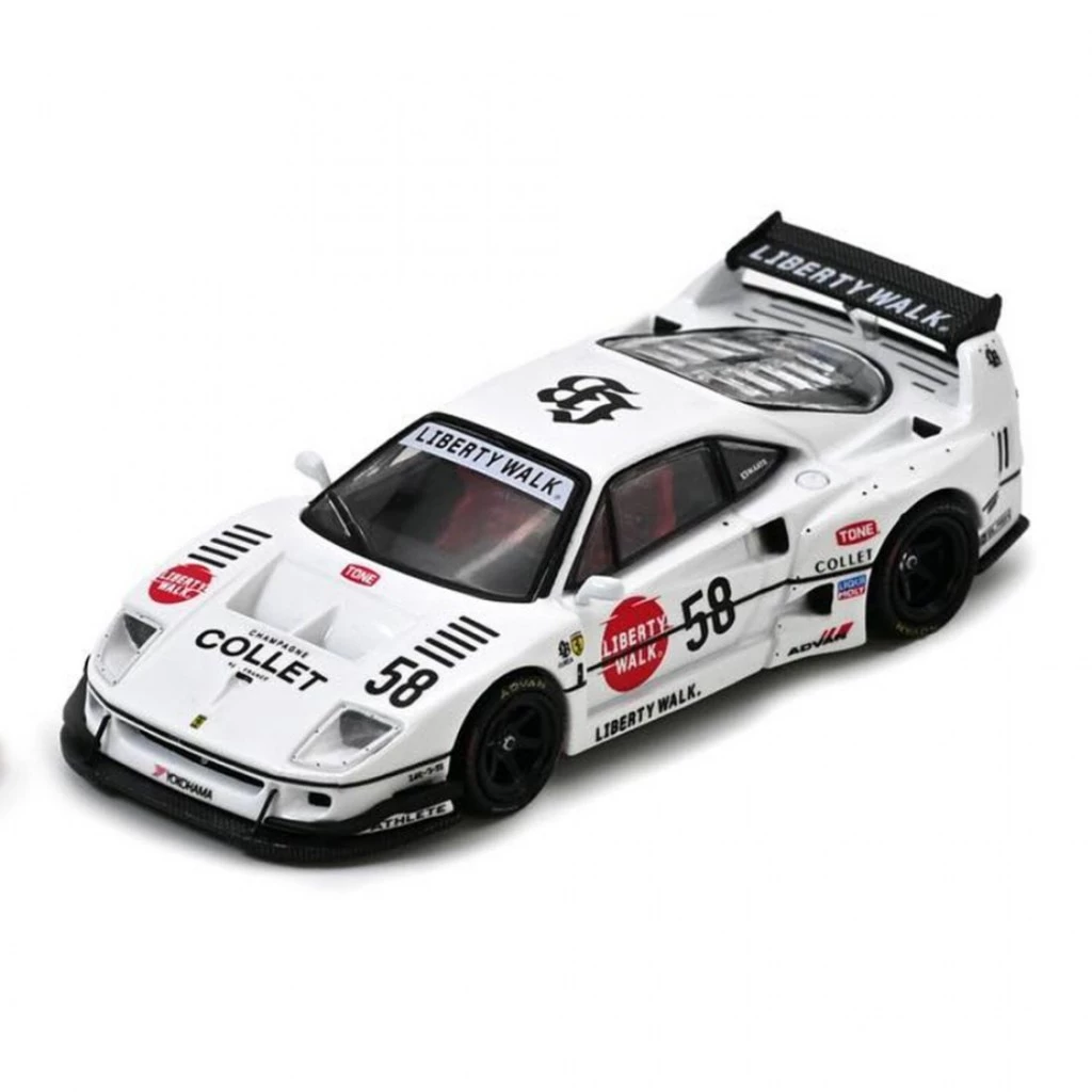 Inno64 IN64-LBWKF40-COLLET 1/64 LBWK F40 COLLET รถโมเดลขนาดDiecast