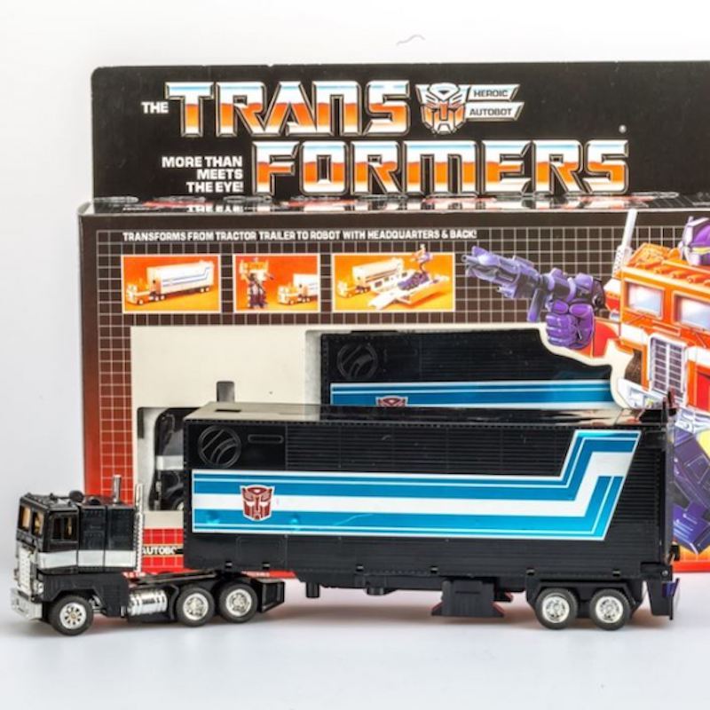 Transformers G1 Optimus Prime Black, White, ใหม่เอี่ยม
