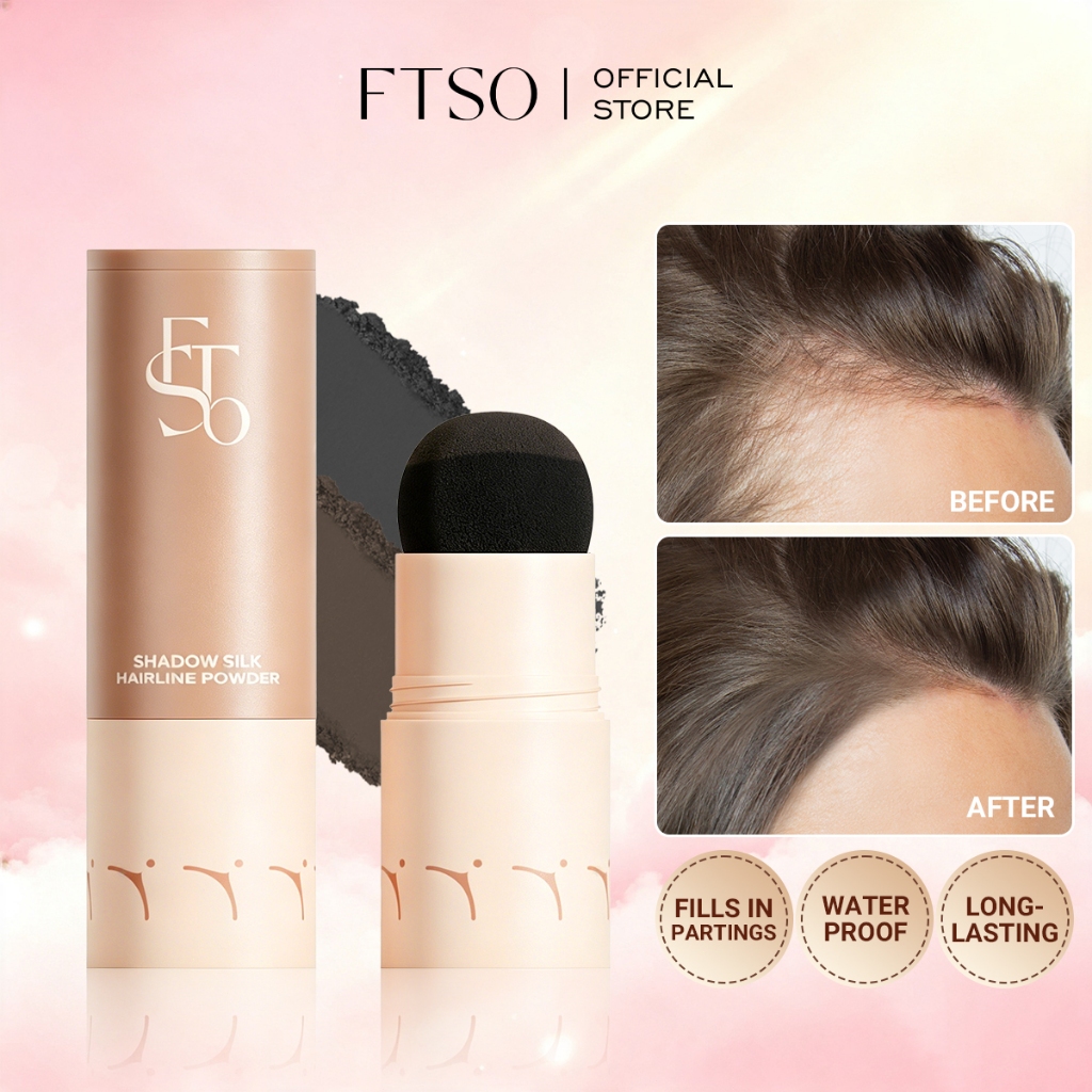 FTSO Hair Root Filler Powder Stick, Quick Cover Receding Hairline Hair Gap คอนซีลเลอร์ปากกาสําหรับผมบาง 2G