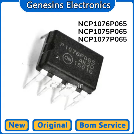 5 ชิ้น NCP1076P065 NCP1075P065 DIP7 การจัดการพลังงาน IC WN7