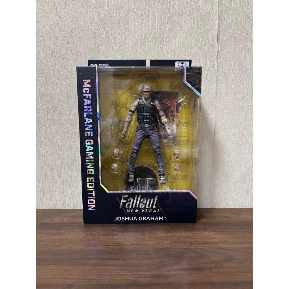 McFarlane Fallout: New Vegas Joshua Graham Gaming Edition แอ็คชั่นฟิกเกอร์ขนาด 7 นิ้ว
