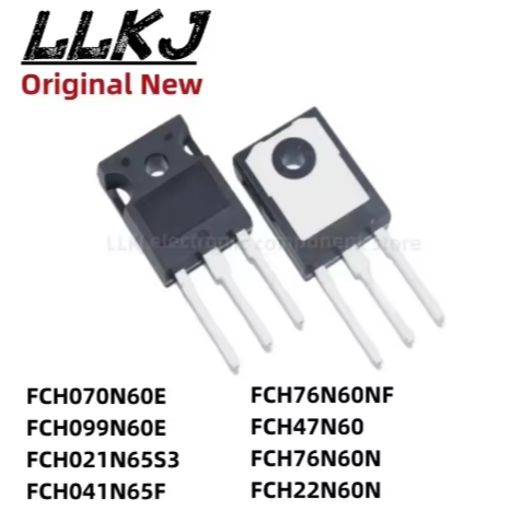 5PCS FCH070N60E FCH099N60E FCH021N65S3 FCH041N65F FCH76N60NF FCH47N60 FCH76N60N FCH22N60N FCH22N60N6