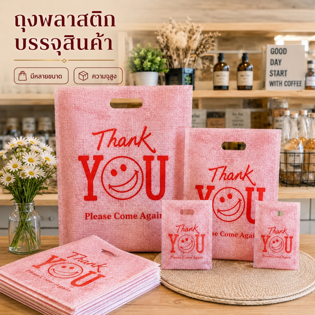 แต่ละแพ็คเกจ บรรจุถุงพลาสติก 100 ใบ เหมาะสําหรับเป็นของขวัญ/