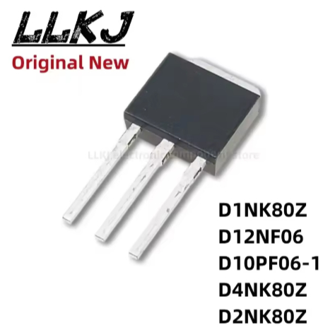 5PCS STD1NK80Z STD12NF06 STD10PF06-1 STD4NK80Z STD2NK80Z TO251 MOS FET TO-251