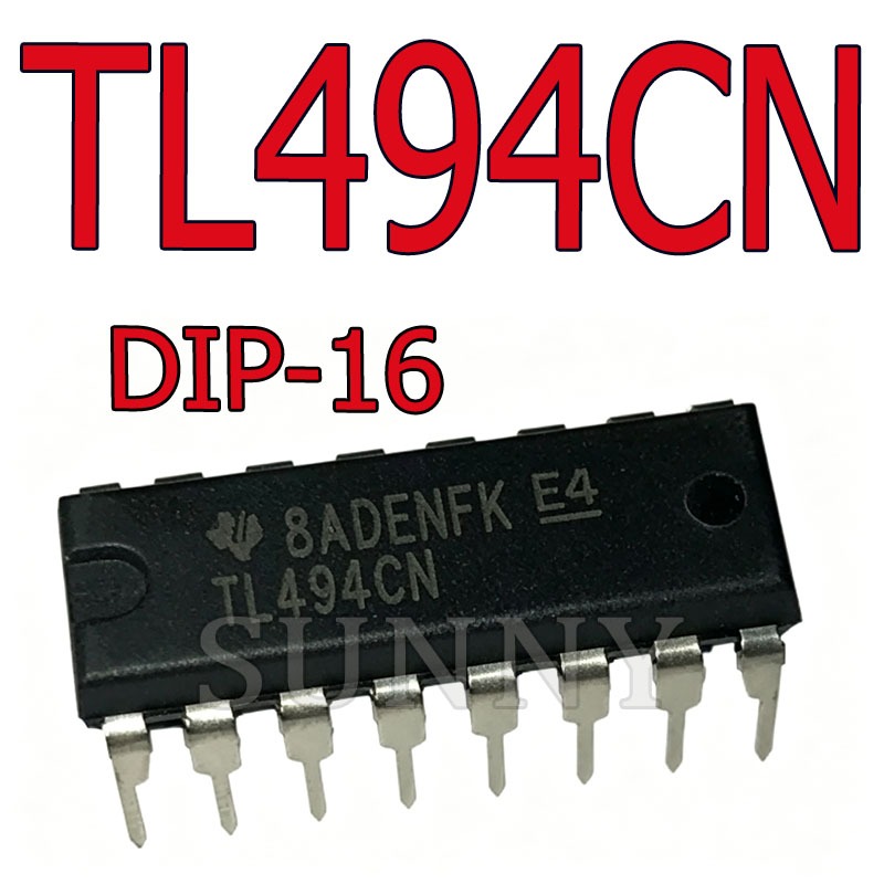10 ~ 20PCS TL494 TL494CN Pulse กว้างปรับควบคุมวงจรสวิทช์โหมด Controller ยี่ห้อใหม่ Original DIP-16
