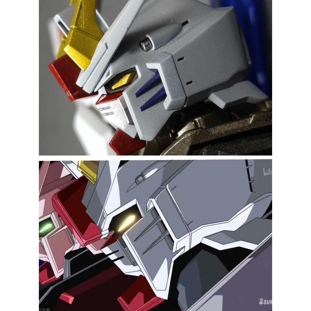 [00 Steel Egg studio]1/100 MB/MG X10A HEAD ชิ้นส่วนเรซินการพิมพ์ 3D