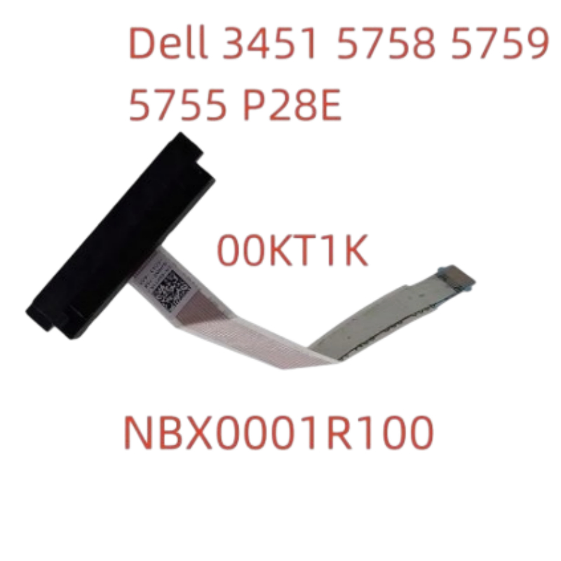 สําหรับ Dell 5758 5759 5755 P28E SATA Hard Drive HDD Connector Cable 0KT1K NBX0001R100
