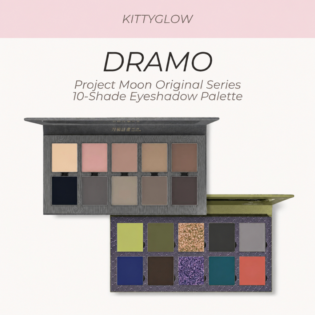 DRAMO Project Moon Original Series พาเลทอายแชโดว์ 10 เฉดสี