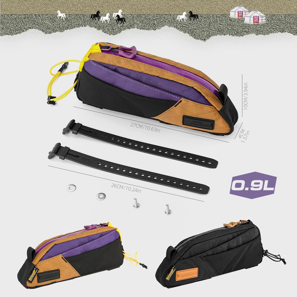 Rhinowalk Nomad Collection Bicycle Top tube Bag(0.9L) — صورة 2