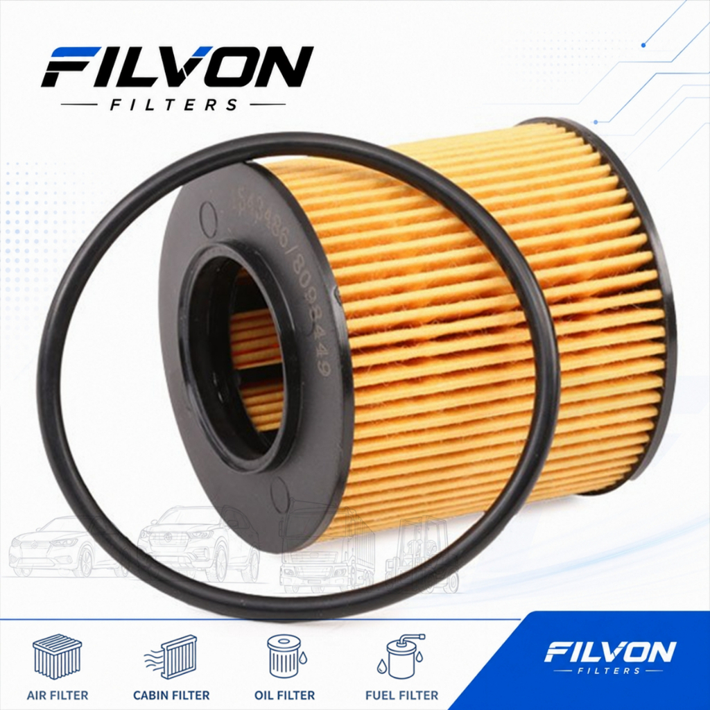 ❤ซื้อ 5 แถม 1❤ กรองน้ํามันเครื่อง 03C115562 สําหรับ 1.4L/1.6L VW SKODA ที่นั่ง AUDI POLO 9N Passat B