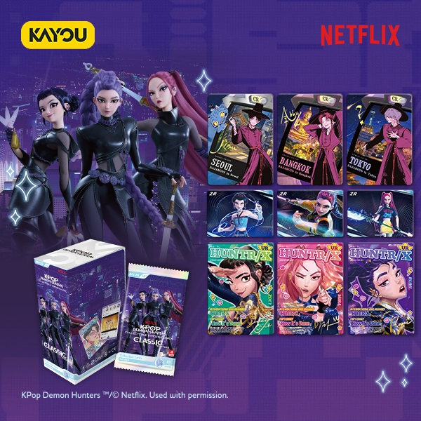 KAYOU KPop Demon Hunters-การ์ดสะสม-Classic Edition-001-APAC -KPDH-KP-JD-001-APAC-B