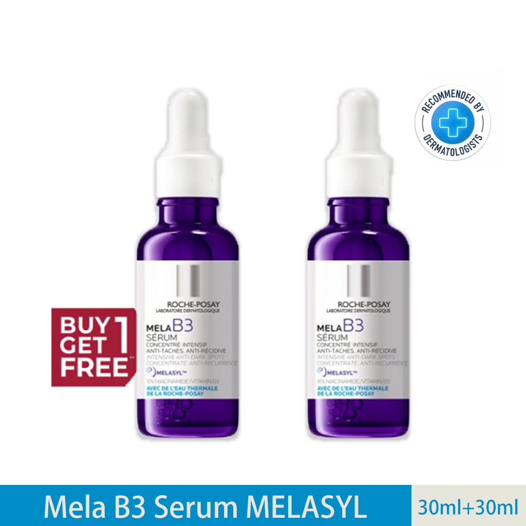 ส่วนลด 50%MELASYL Mela B3 Serum 30mlX2 100ml*2 Black Spot Acne Acne Dark Skin Transparent Serum 30ml*2