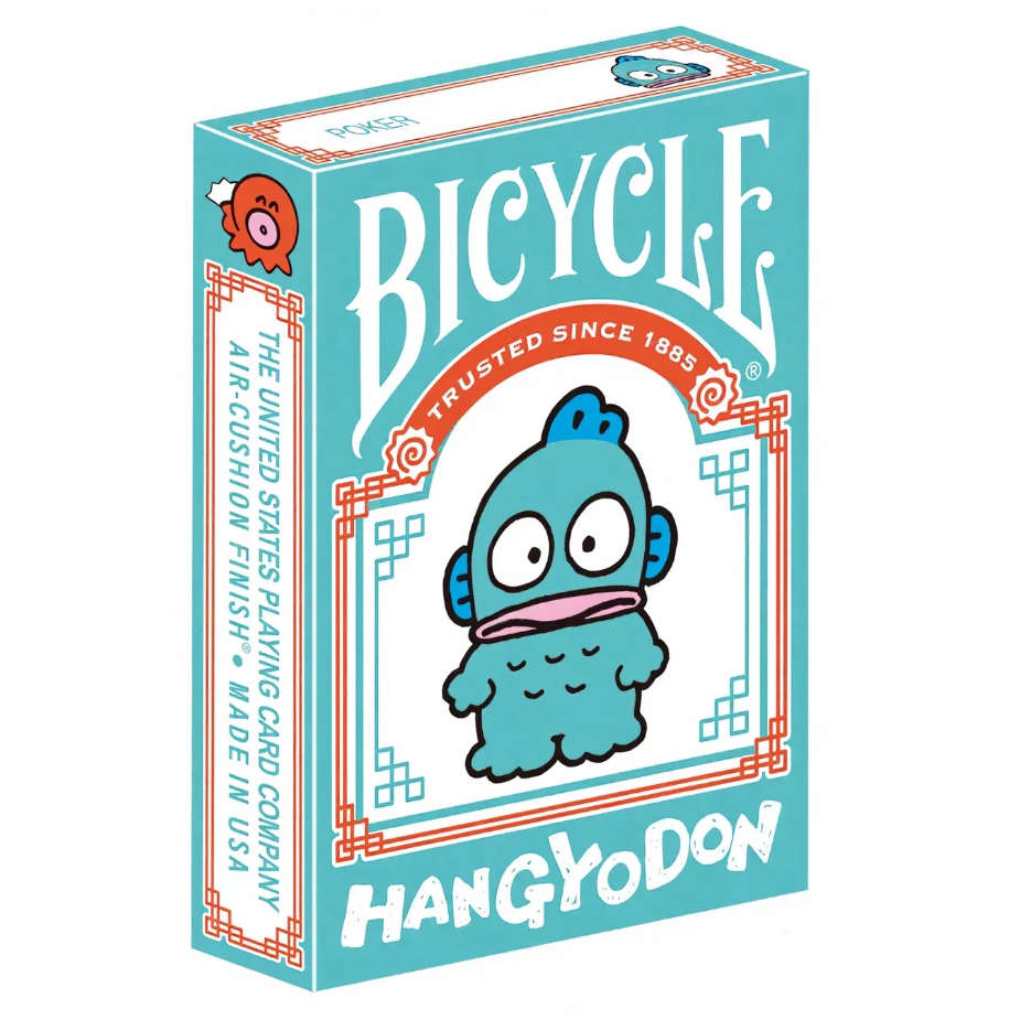 【BICYCLE】สะสมไพ่ HANGYODON by Bicycle cards Sanrio magic cardistry