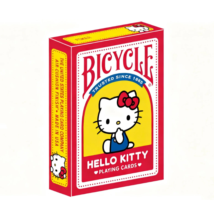 【BICYCLE】สะสมไพ่ HelloKitty cards by Bicycle Sanrio magic cardistry