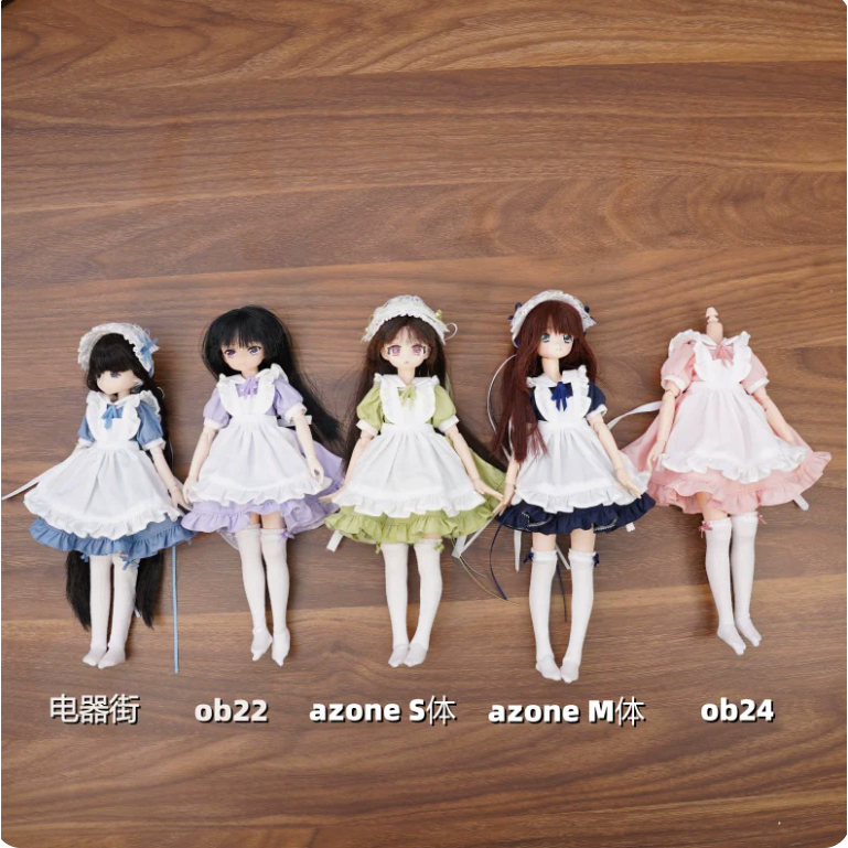 Blythe Baby Clothes ob22, ob24, ชุดสูทกระโปรงสั้น azone Maid