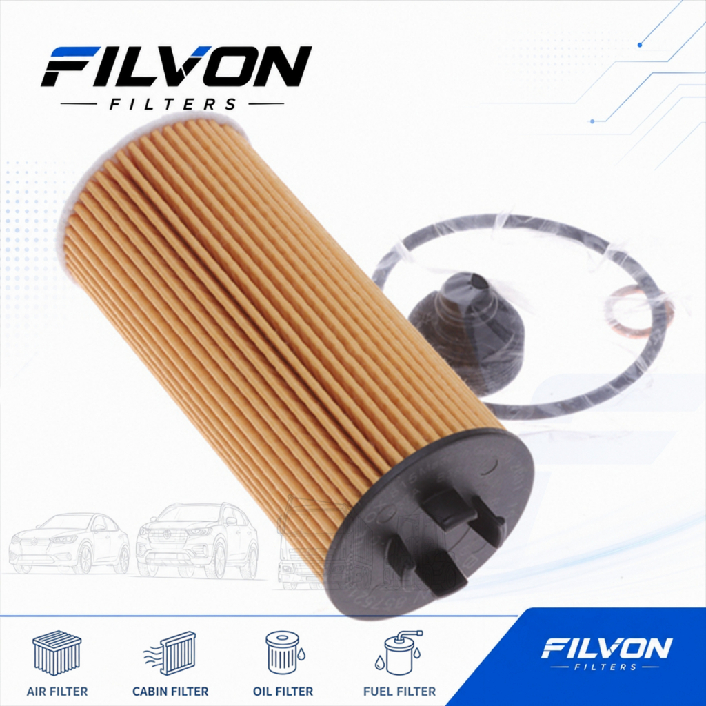 ❤ซื้อ 5 แถม 1❤ กรองน้ํามันเครื่อง 11428570590 สําหรับ BMW MINI B37 B38 B48 F45 F46 F48 F39 U10 U11 F