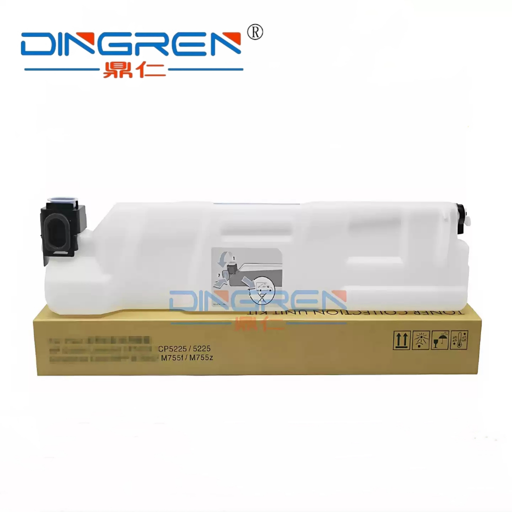 1X CE980A กล่องผงหมึกเสียขวดคอนเทนเนอร์สําหรับ HP CP5225n CP5525dn M750 M775 700 CE98067901