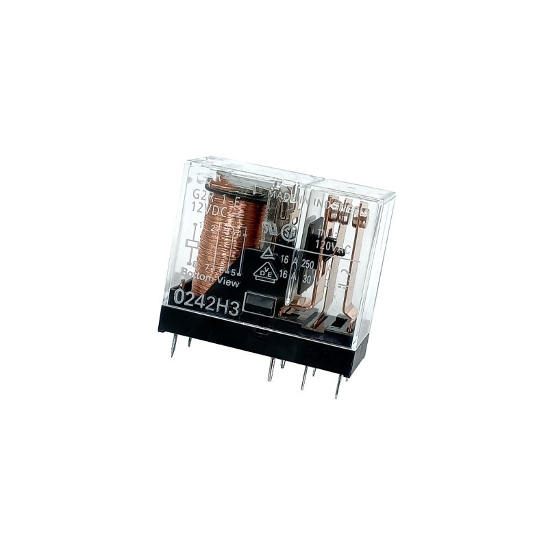รีเลย์ G2R-1-E-12VDC G2R-1-E-24V 16A 8 Pins