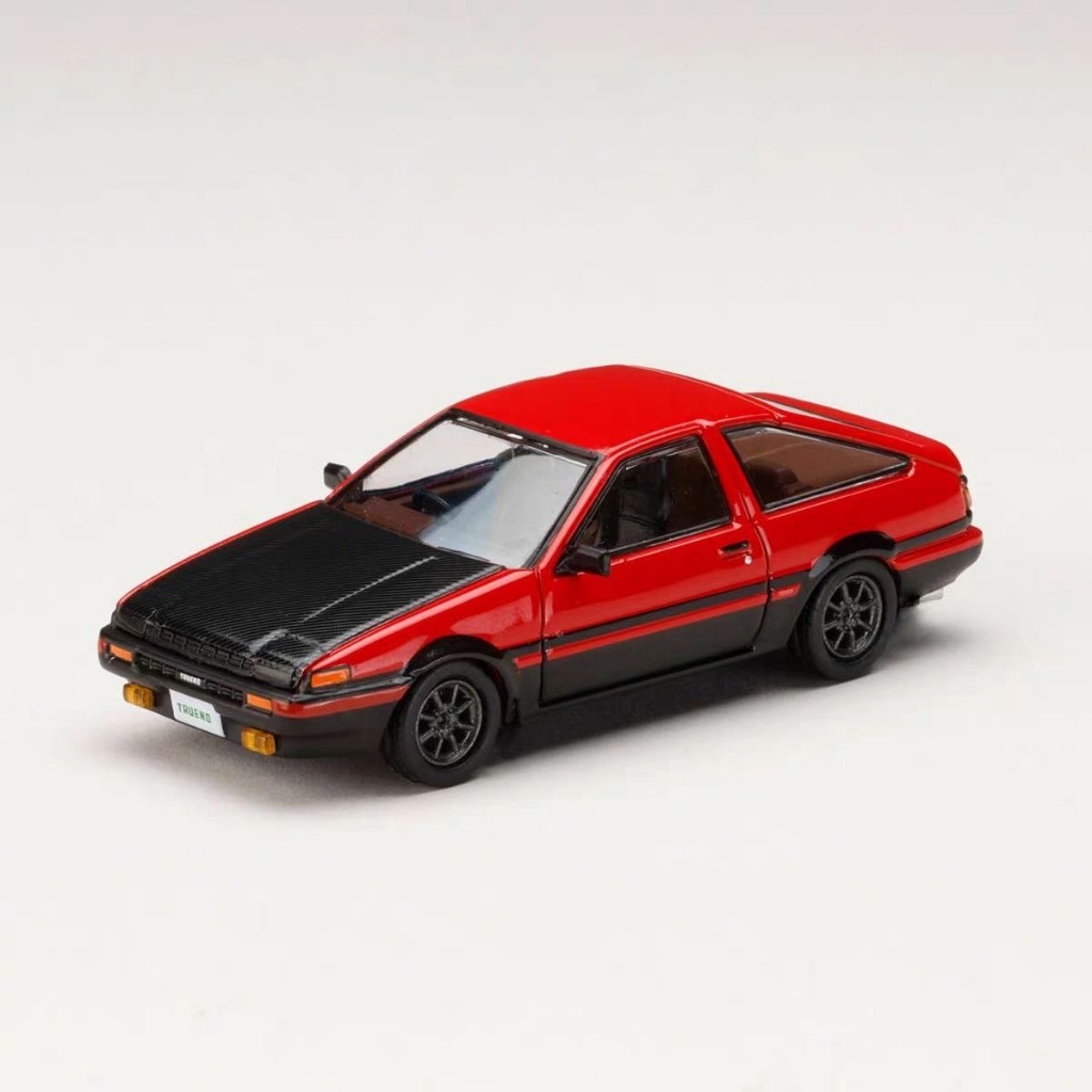 Hobby Japan HJ 1:64 Toyota Sprinter Trueno AE86 GT APEX JDM Alloy Car Model