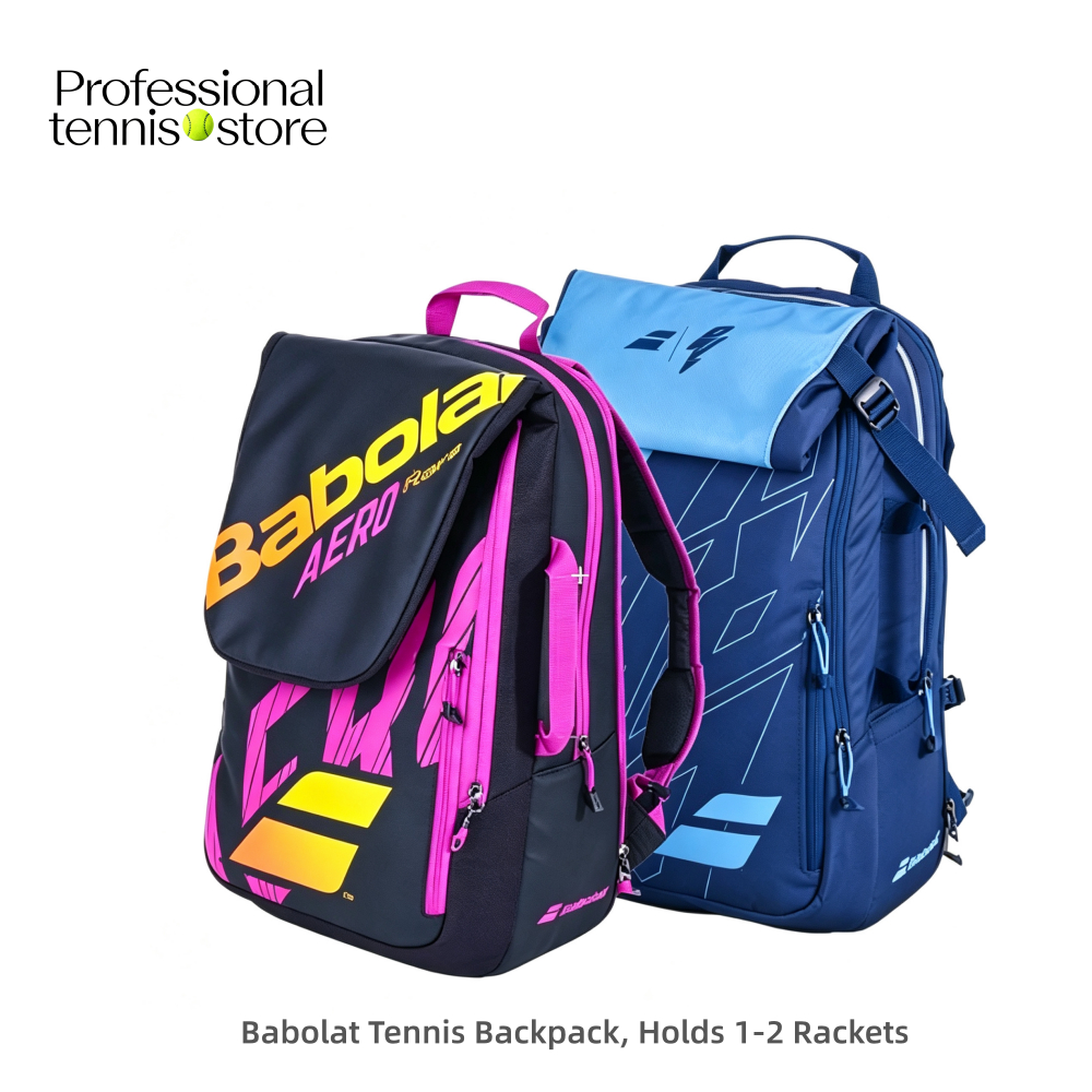 Babolat PURE DRIVE กระเป๋าเทนนิส 3 ชิ้น แบบเป้สะพายหลัง พับเก็บได้สะดวก