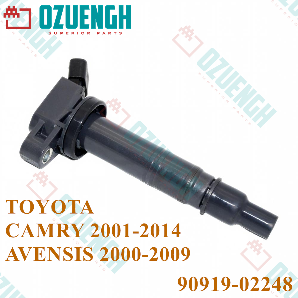 [OZUENGH] คอยล์จุดระเบิด/ TOYOTA/ CAMRY/ AVEENSIS/ LAND/ RAV 2001-2014 90919-02248 2AZ-FE/ 1AZ-FE/ 1