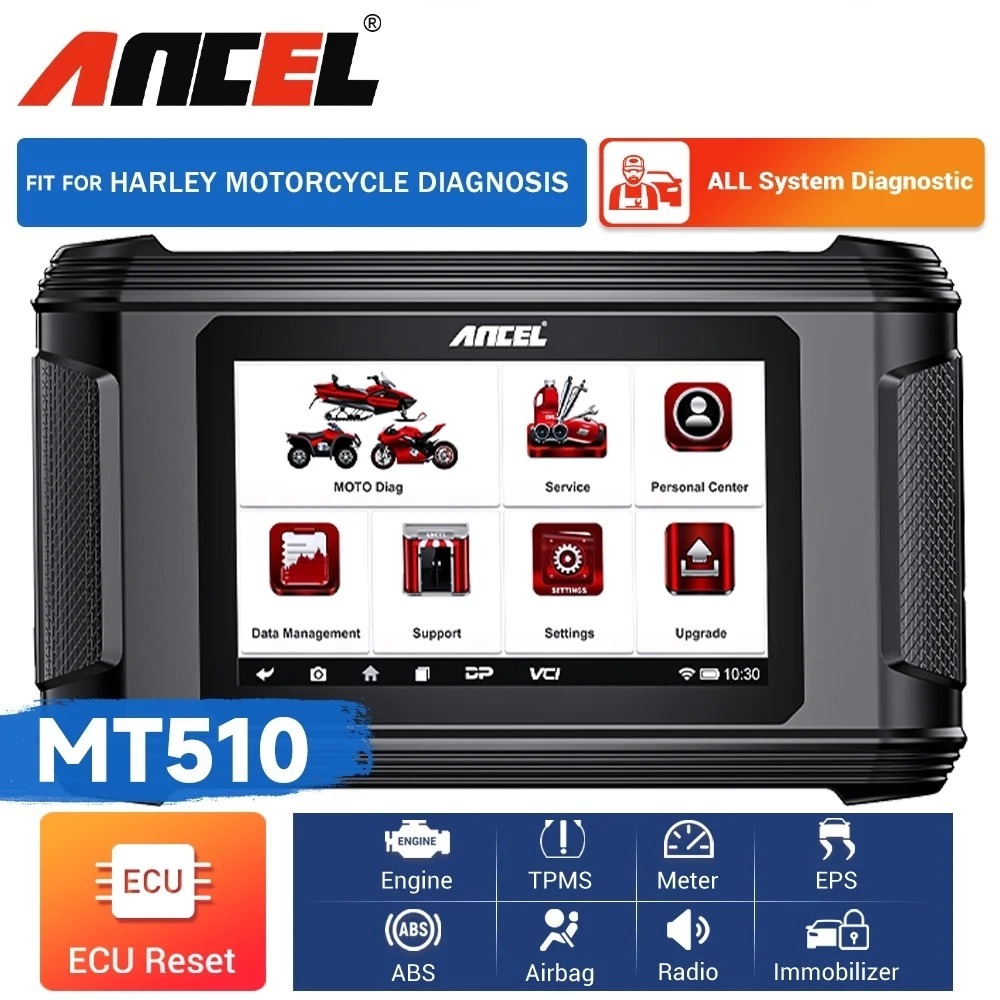 ancel MT510 เครื่องสแกนมอเตอร์ไซค์