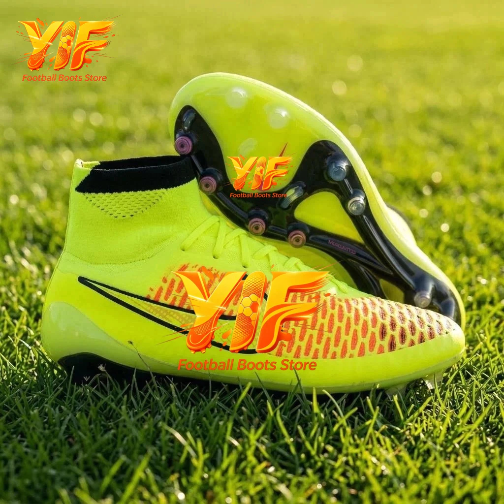 รองเท้าฟุตบอล MAGISTA OBRA ACC FG เหมาะสําหรับผู้ชายและผู้หญิงและเด็ก ไซส์:38-45