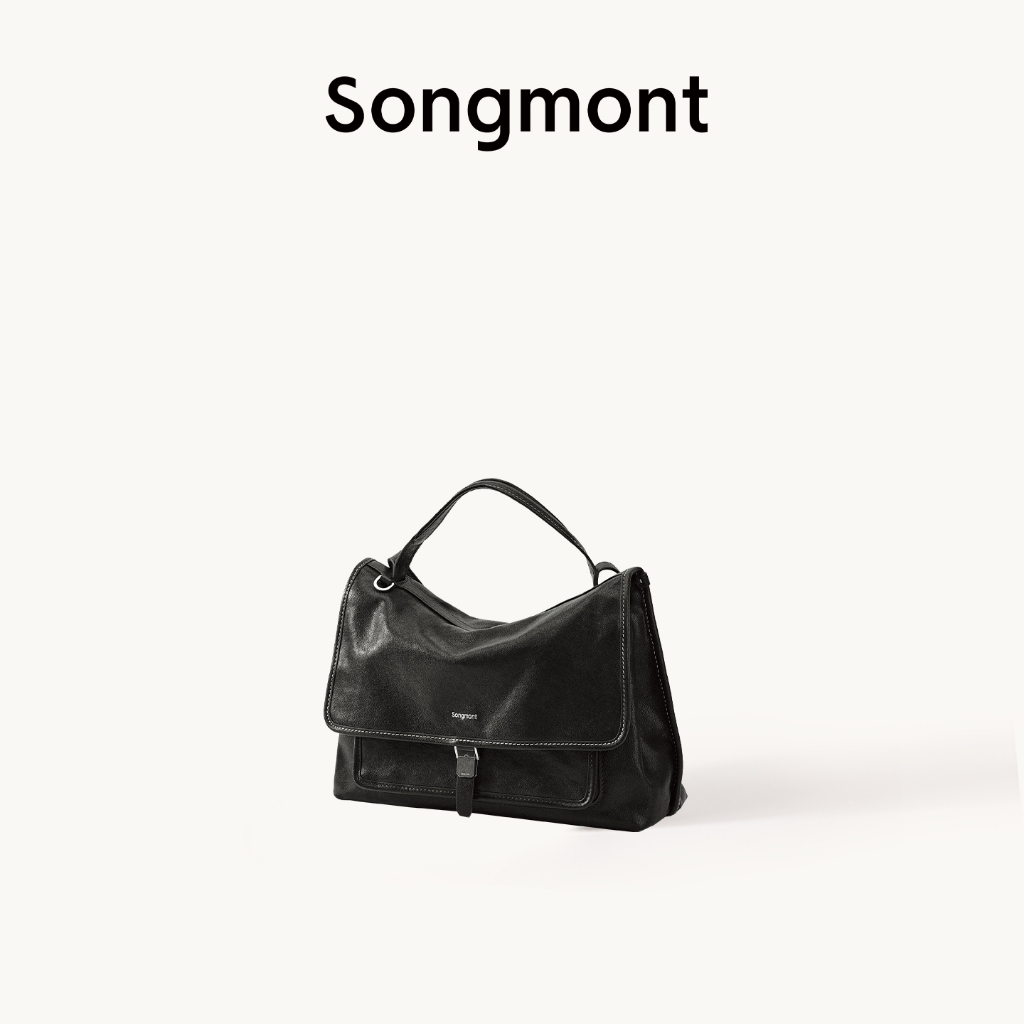 Songmont حقيبة كروس Small Shan Messenger جلد طبيعي
