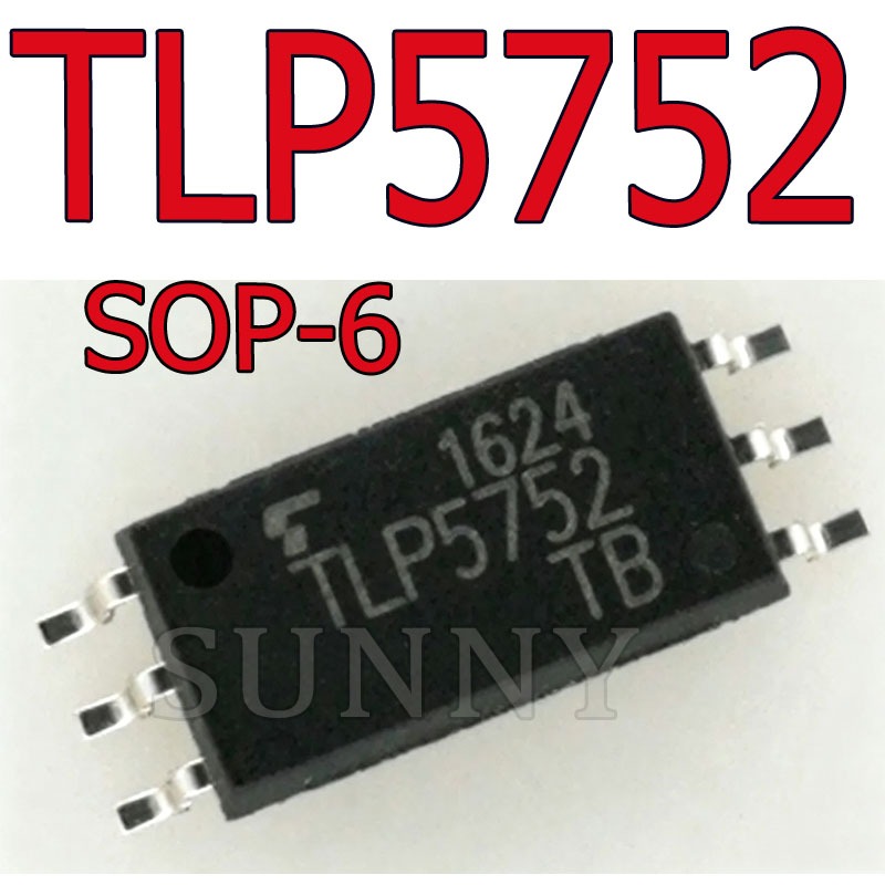 5 ~ 10PCS TLP5752 5752 Photocoupler เอาต์พุตเชิงตรรกะ Optocoupler ยี่ห้อใหม่ Patch SOP-6